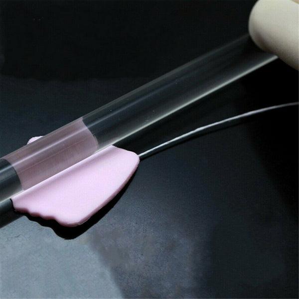 1/3/4/5pcs Durable Polymer Clay Craft Clear Acrylic Roller Rolling Pin Art Tools