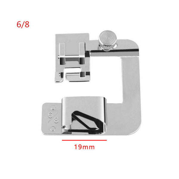 1/3Pc Domestic Hemming Cloth   Foot Rolled Hemmer Rolled Hem Feet Sewing Machine