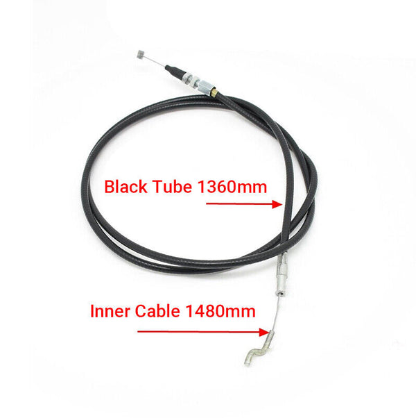 Universal 148cm Straight Throttle Cable for Gas Petrol Scooter Go Kart Mini Bike