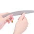 100PCS Professional Nail Files 100/180 Grit Double Sided Manicure Pedicure Buffer