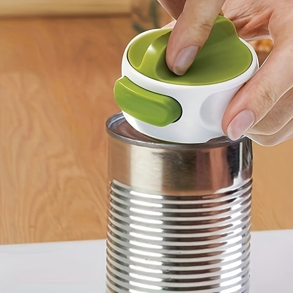 Manual Twist Can Opener – Multi Purpose Handheld Kitchen Tool for Easy Jar and Can Opening