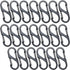 Cable Carabiner Camping Hiking Hook Chain Key S-Ring Lock Clip Holder NEW