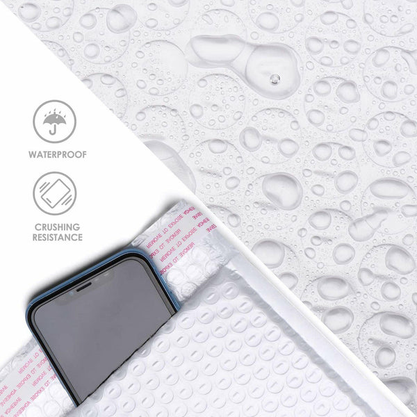 50/100/200/500X Bubble Envelope 180 x 230mm White Padded Bag Cushioned Mailer AU