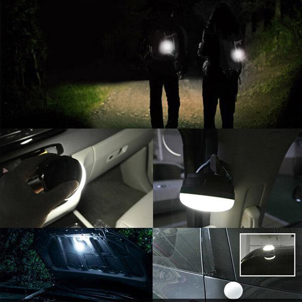 LED Emergency Hiking Night Light Outdoor Lamp Camping Lantern Tent Rechargeable