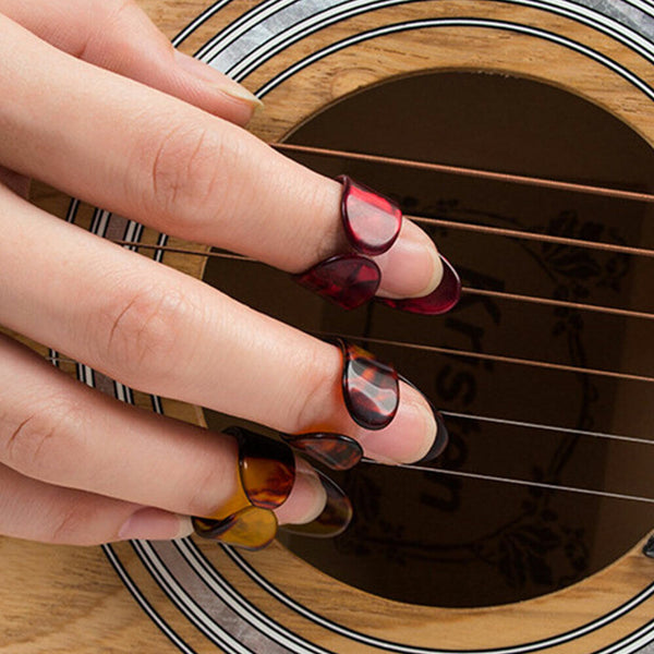 15PCS Multicolor Celluloid Acoustic Electric Guitar Picks Plectrums With Box AUS