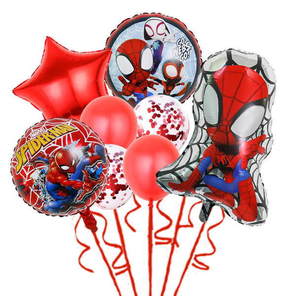 Spiderman And His Amazing Friends Tableware Party Supplies Birthday Decoration