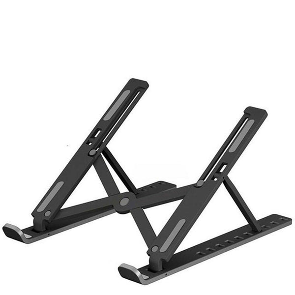 Foldable Laptop Stand and Tablet Holder – Adjustable Portable Desktop Riser for Notebook, iPad and Tablet