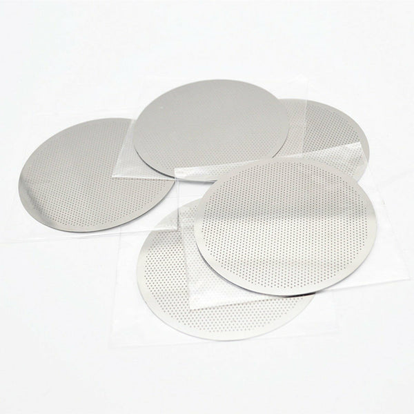 61mm Metal Stainless Steel Fine Coffee Filter Mesh Compatible With AeroPress AU