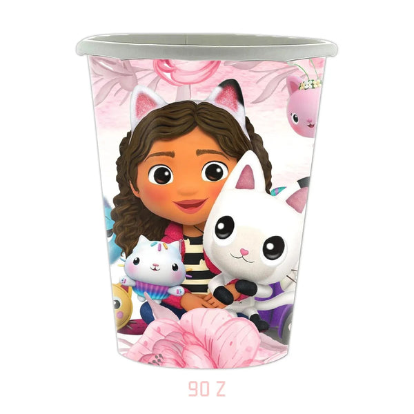 Gabby's Party Tableware Party Supplies Girls Birthday Banner Topper Balloon