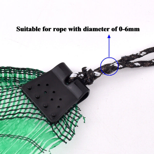 50pcs Sunshade Net Clip Shade Cloth Clips Fix Clamp Greenhouse Grommet Clips AU