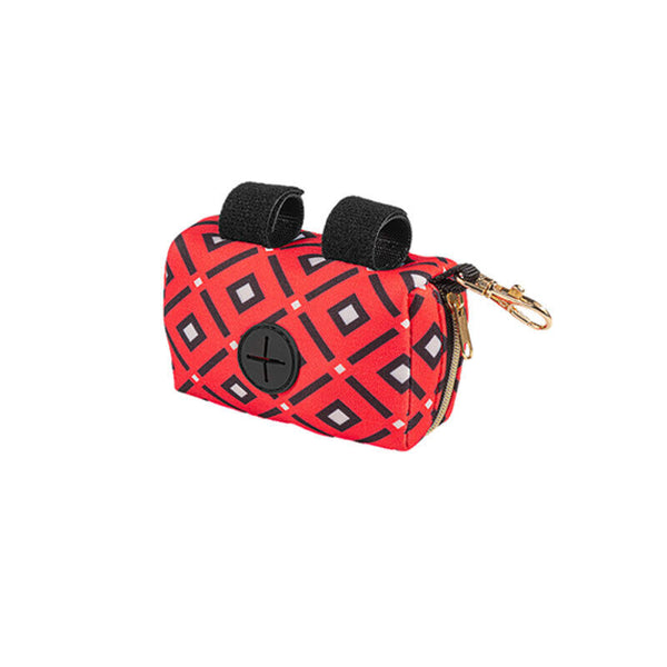 Pet Pouch Dog Poop Bag Container Dispenser Puppy Pick-Up Poo Waste Bags Holder