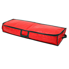 Wrapping Paper Storage Bag – Under Bed Gift Wrap Organiser, 103cm, Red or Green