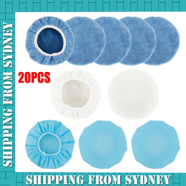 20PCS 240MM CAR POLISHER 9