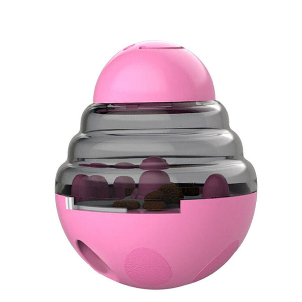 Food Feed Interactive Food Dispensing Toy Treat Ball  Pet Dog Puppy IQ Test