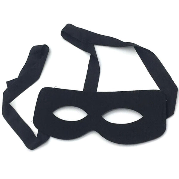 Eye mask Mask Halloween Costume bandit zorro Masquerade Bandit Hero Black Party