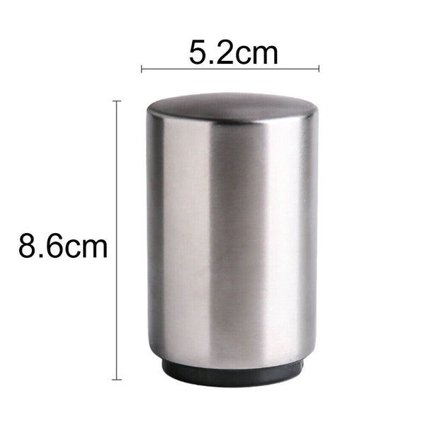 Pocket Opening Stainless Steel Bottle Opener Push Cap Soda Down Beer Automatic