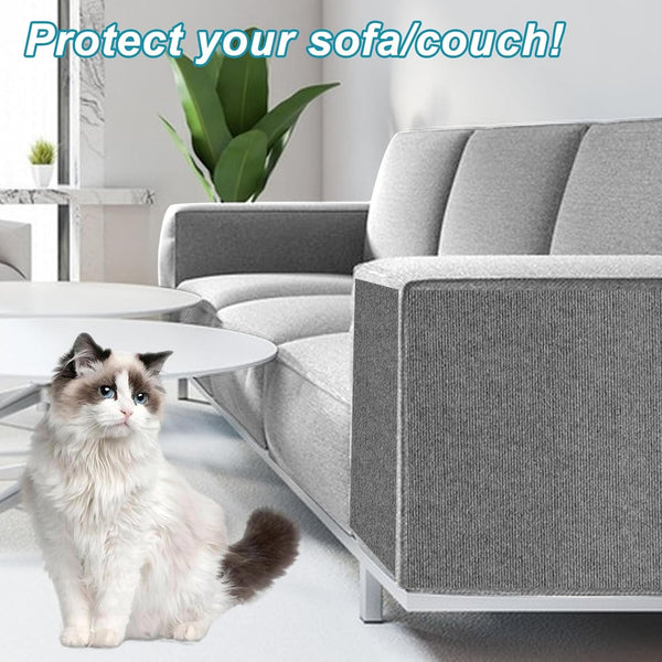 Cat Scratching Pad Sofa Protector Self-Adhesive Cat Scratcher Mat