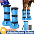 Horse Hoof Soaking Boot Waterproof Equine Leg Cover Adjustable Stable Gear