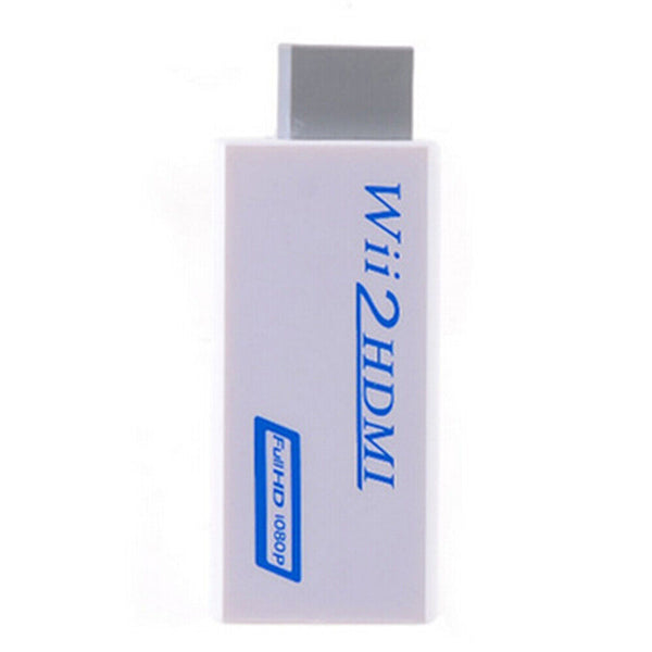 480i Wii2HDMI HDMI Converter 1080p Mini 3.5mm Adapter Wii Audio HD Video Output