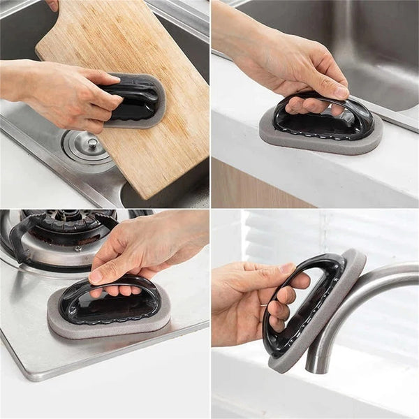 Non-Scratch Pan Cleaning Sponge – Magic Emery Rust & Stain Remover Brush