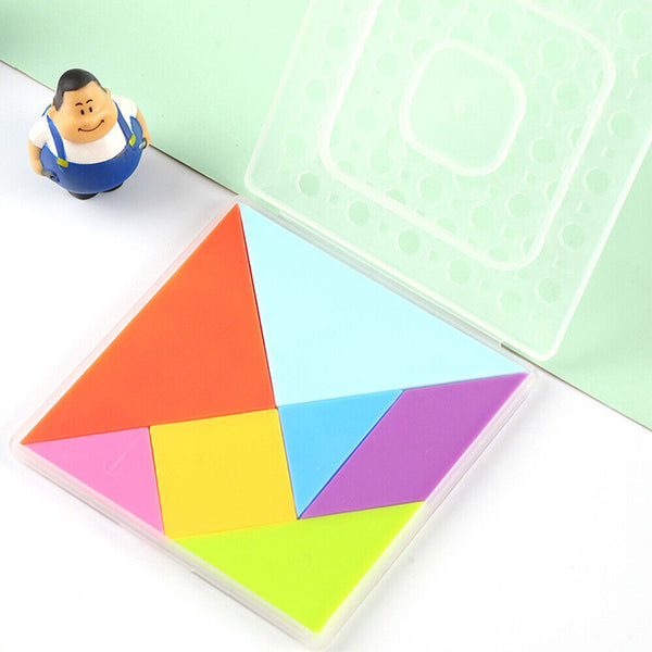 Kids Intelligence Educational Children Puzzle Toy Tangram Shape