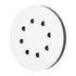 6PCS 5 Inch Soft Sponge Interface Sanding Pads Hook & Loop 125MM Foam Buffer Pad for Orbital Sander