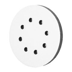 6PCS 5 Inch Soft Sponge Interface Sanding Pads Hook & Loop 125MM Foam Buffer Pad for Orbital Sander