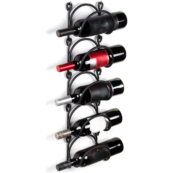 2 Pack Black Towel Rack Hangers – Space Saving Wall Organizer for Bathroom and Kitchen