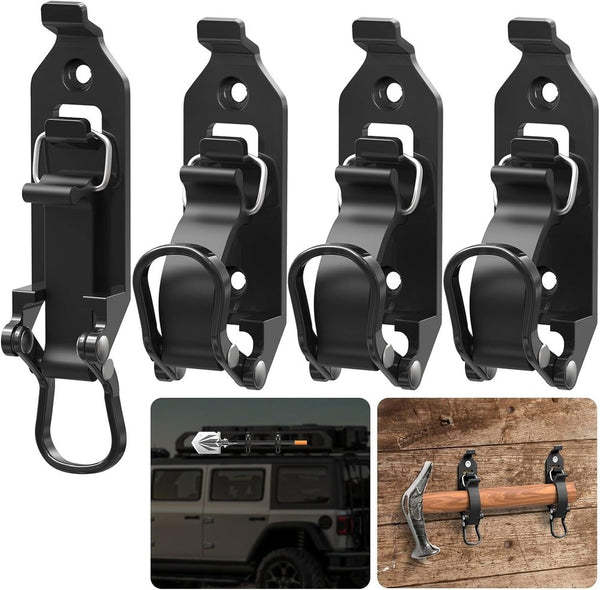 Shovel Mount Heavy Duty Quick Release Axe Holder Mount Kits for Roof Rack