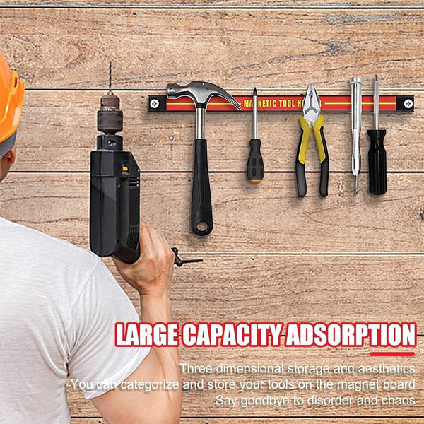 Magnetic Tool Holder Strip Tool Bar Strip Magnetic Knife Rack Workshop Tool Rack