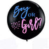 5PCS Gender Reveal Jumbo Balloons 90CM Baby Shower Boy Girl Reveal Party Set
