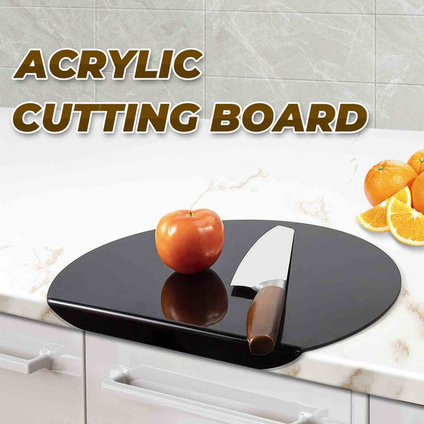 Acrylic Cutting Board Non-Slip | Countertop Protector Kitchen Chopping Board
