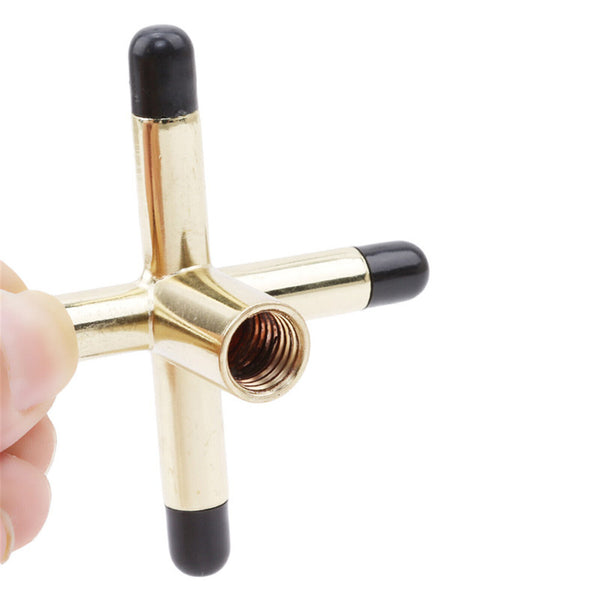 2X Pool Snooker Billiard Table Cue rest cross And spider jigger brass Set Tools