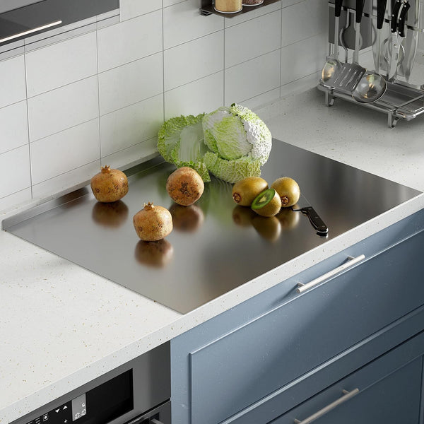 304 Stainless Steel Cutting Chopping Board Pastry Bench Protector Large Board AU