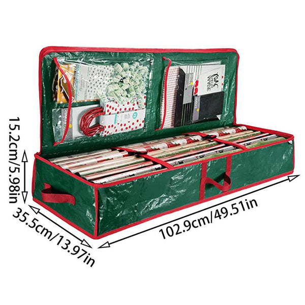 Wrapping paper storage bag dimensions 102.9 x 35.5 x 15.5 cm