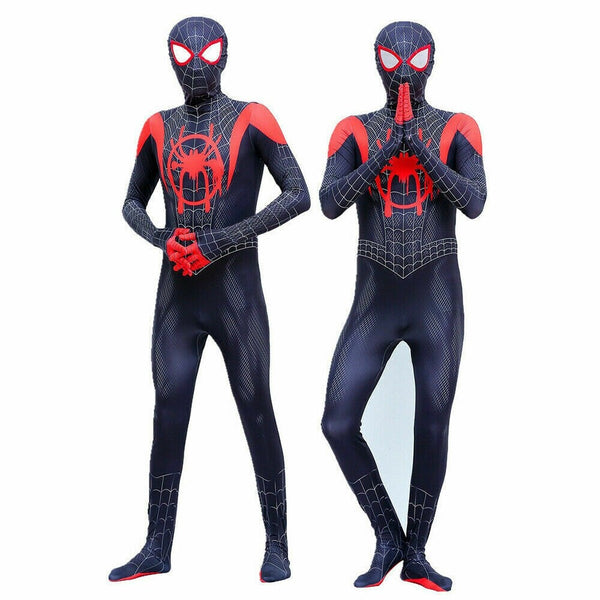 Kids to adult superhero costume, sizes 85 to 185cm