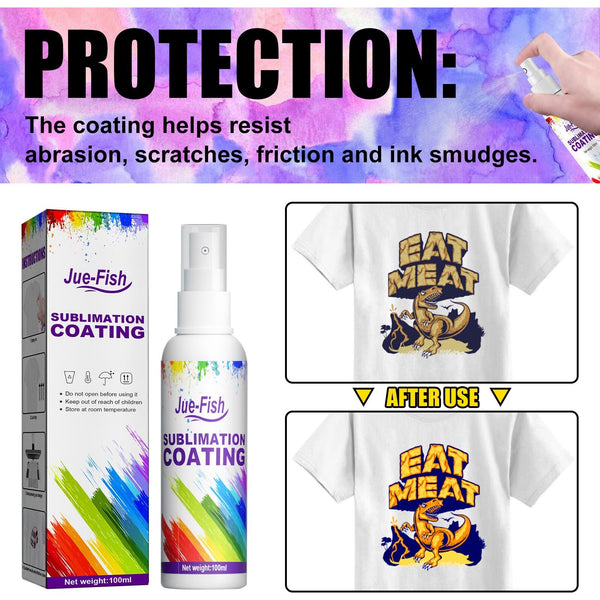 Sublimation Coating Spray For All Fabric Polyester Shirt Cotton T-Shirts