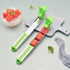 Watermelon Muskmelon Cutter Slicer Stainless Steel Melon Cuber Knife Fruit Cutin