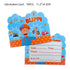 Blippi Party Supplies Tableware Kids Birthday Banner Topper Balloon Plate Bag