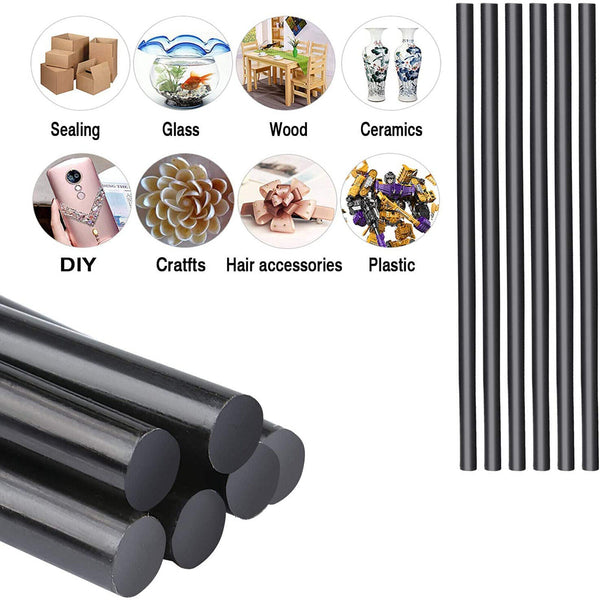 10pcs Hot Melt Glue Sticks Set Adhesive For Glue Gun Heating Craft 7mmx100mm AUS