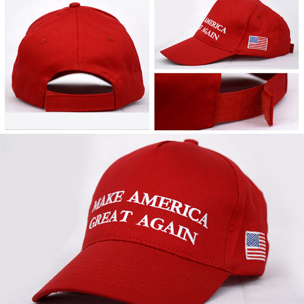 MAKE AMERICA GREAT AGAIN Republican Cap Hat Election Embroidered US Donald Trump