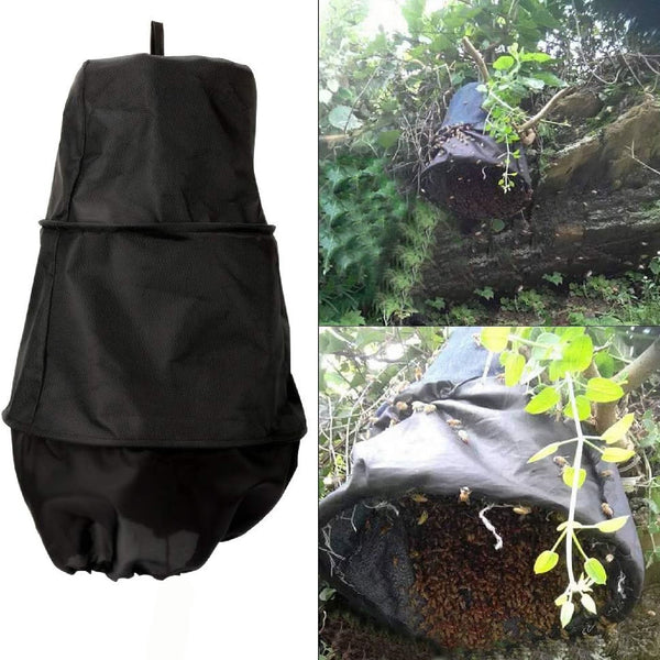 Bee Collecting Cage Bag for Beekeeping – Mesh Swarm Catching Net with Oxford Cloth