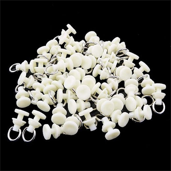100PCS Curtain Track Glider Rail Curtain Hook Rollers Curtain Tracks Accessories