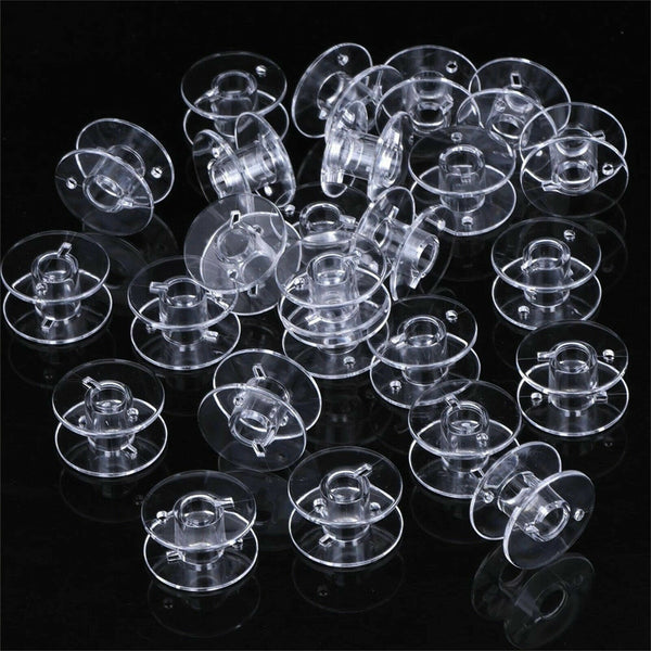 36/50Pcs Multicolor Thread Sewing Machine Bobbins Thread Embroidery Accessori AU
