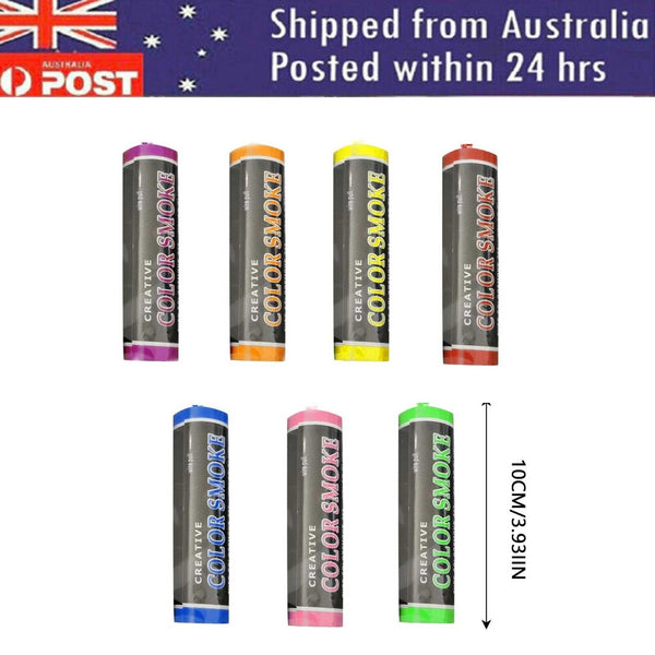 Hand Held Color Smoke Stick Wedding Party Gender Reveal Photography AU Stock