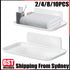 2pcs Collapsible Wall Shelf Folding Storage Rack Space Saving Organizer Holder