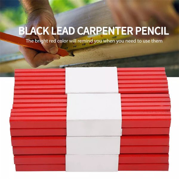 24x Carpenters Pencils Woodworking Carpentry Builder Pencil Marker Building Wood