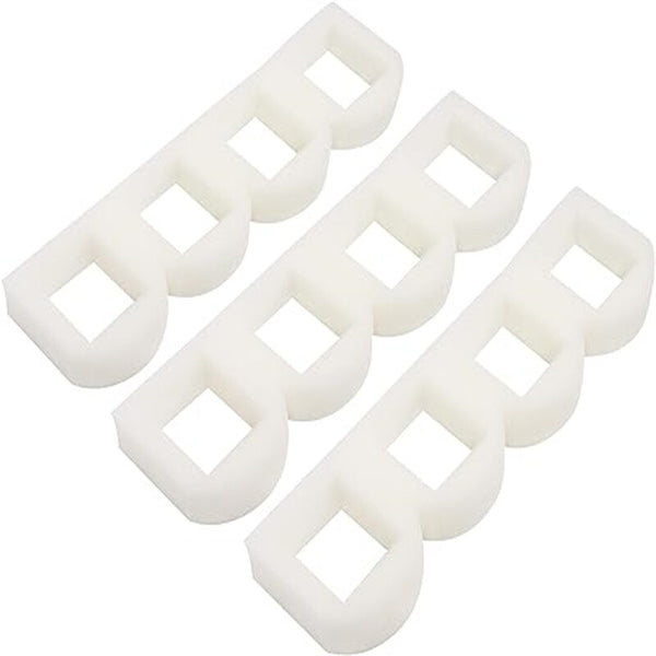 24 Pack Replacement Foam Filters for Pet Water Fountain – Compatible with Ceramic and Stainless Steel Fountains