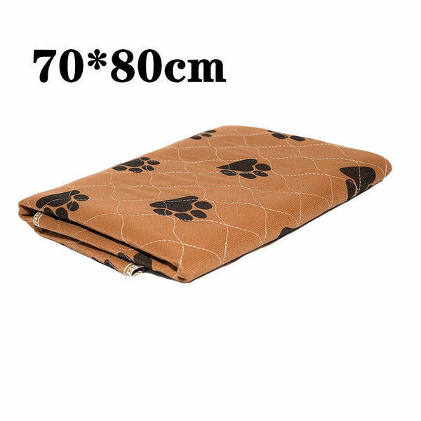2PCS Washable Pet Dog Cat Puppy Training Pee Reusable Pads Cushion Absorbent Mat