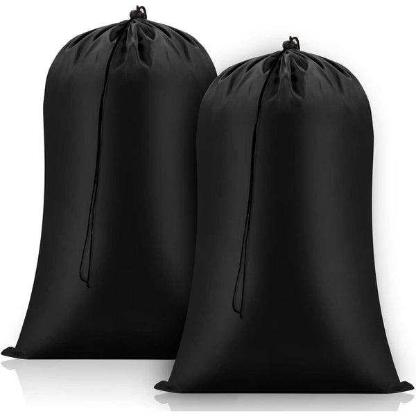 1x Large Laundry Bag Travel Drawstring Bags For Dirty Clothes Washing Machines